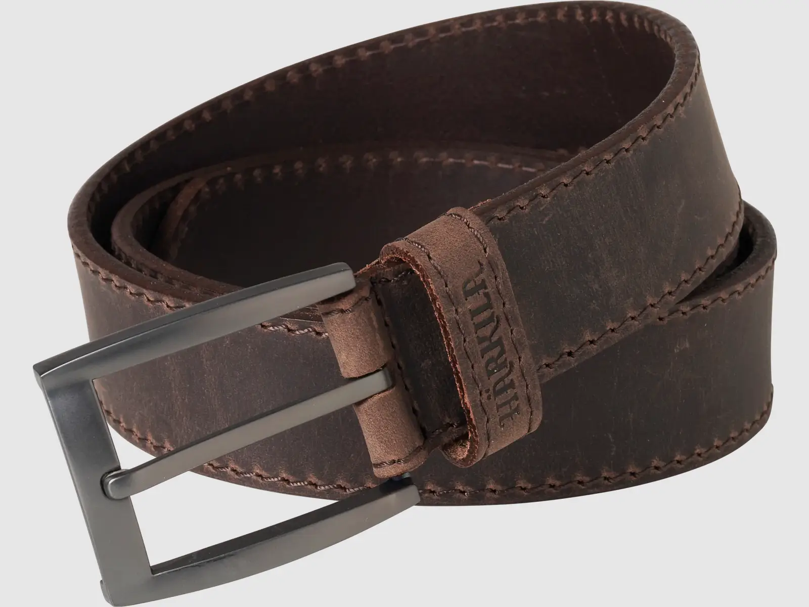Härkila Arvak Leather Belt, deep brown