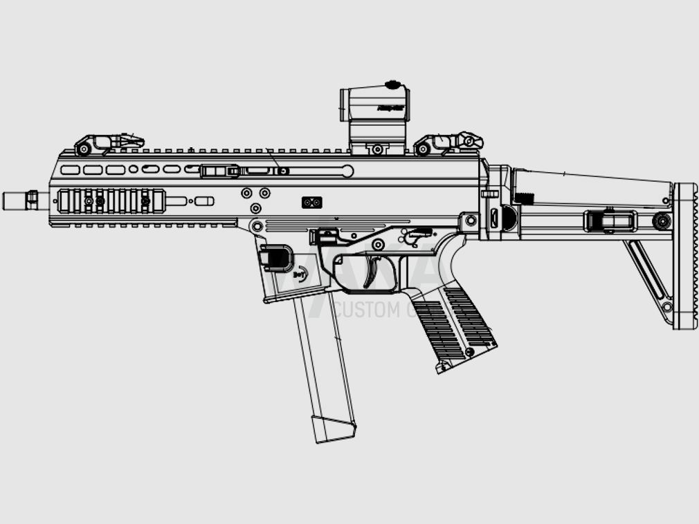 B&T Halbautomat APC9-G P PRO