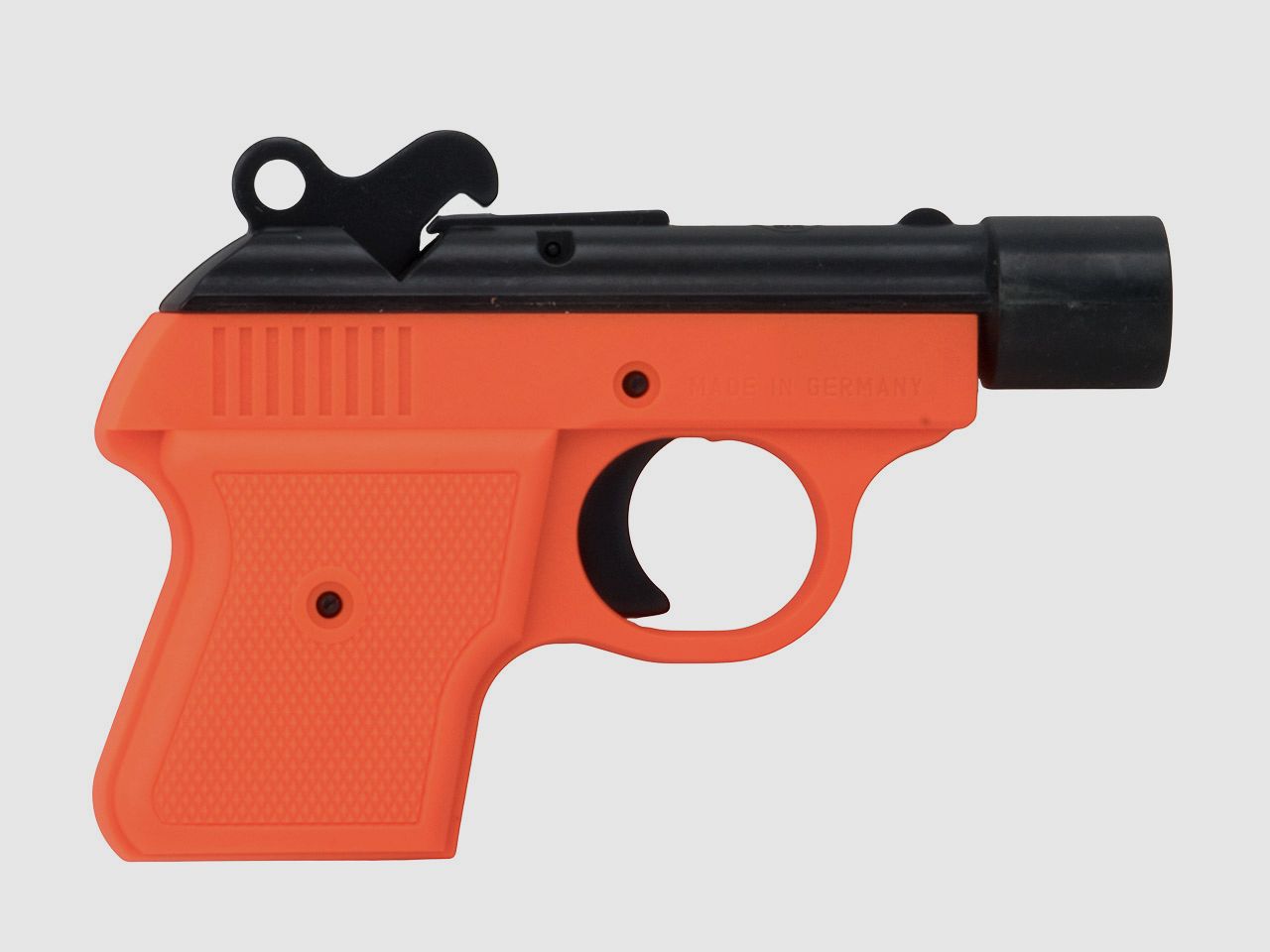Schreckschuss Pistole Record Weinberg brĂĽniert Kaliber 6 mm Flobert K. (P18) + 100 Schuss