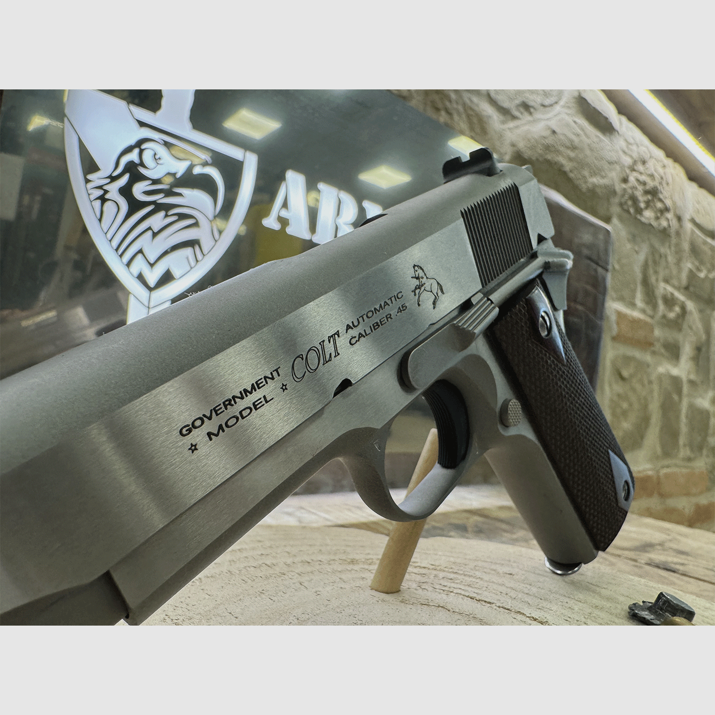 UTILISÉ – PISTOLE – COLT GOVERNMENT MODEL cal. 45 ACP, image 3 sur 6