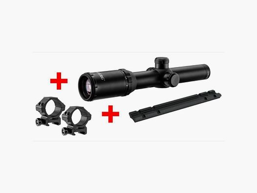 Pack optique battue pour Express Baldi – Lunette 1-4×24 + montage + embase Pack