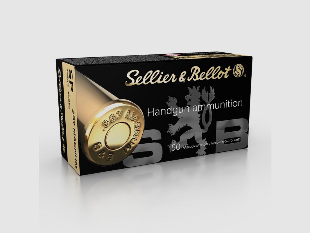 MUNIZIONE SELLIER E BELLOT 357 MAGNUM, immagine 1 di 2