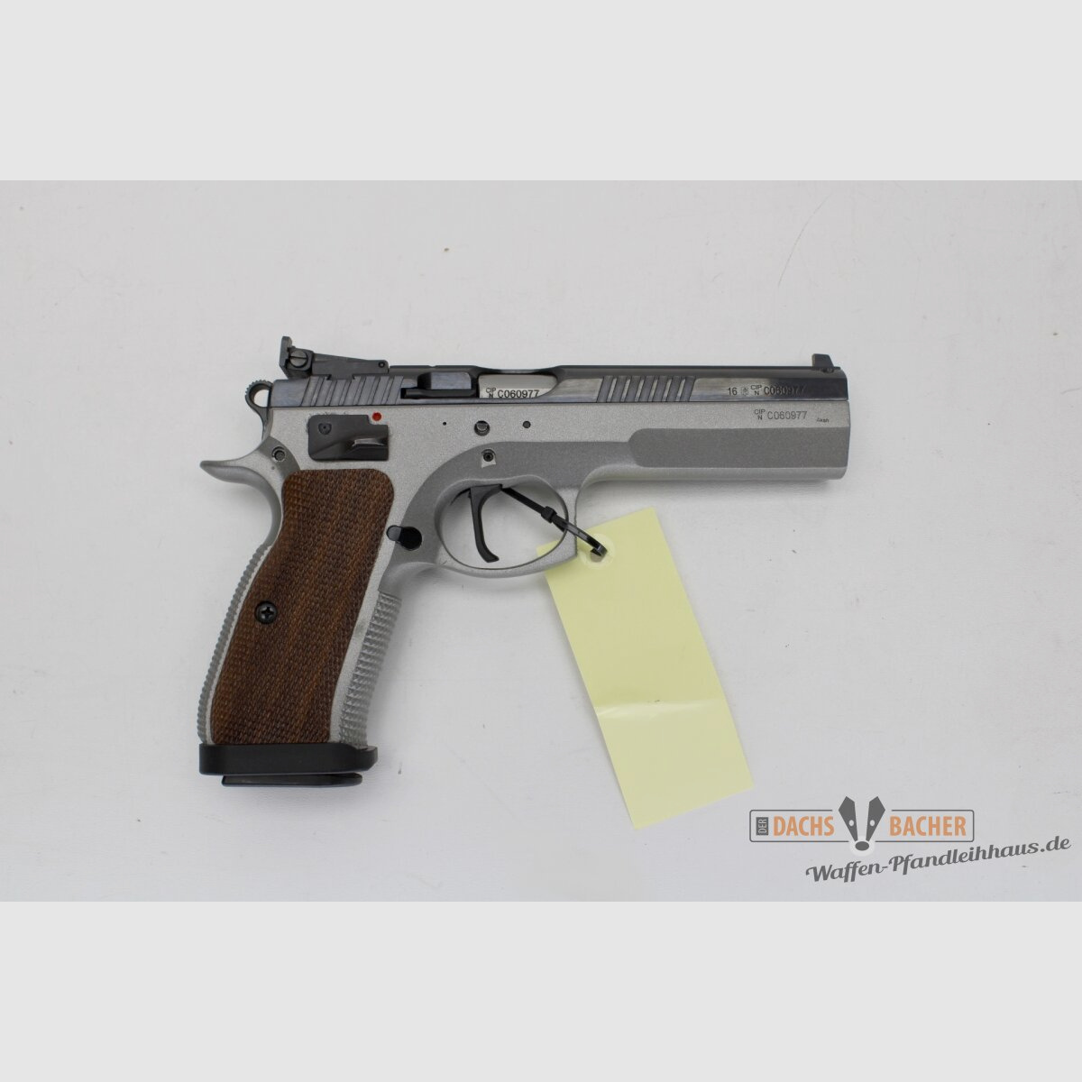 Pistole CZ 75 TS Tactical Sports Bi-Color Kal. 9 Para Neuwertig WB2578