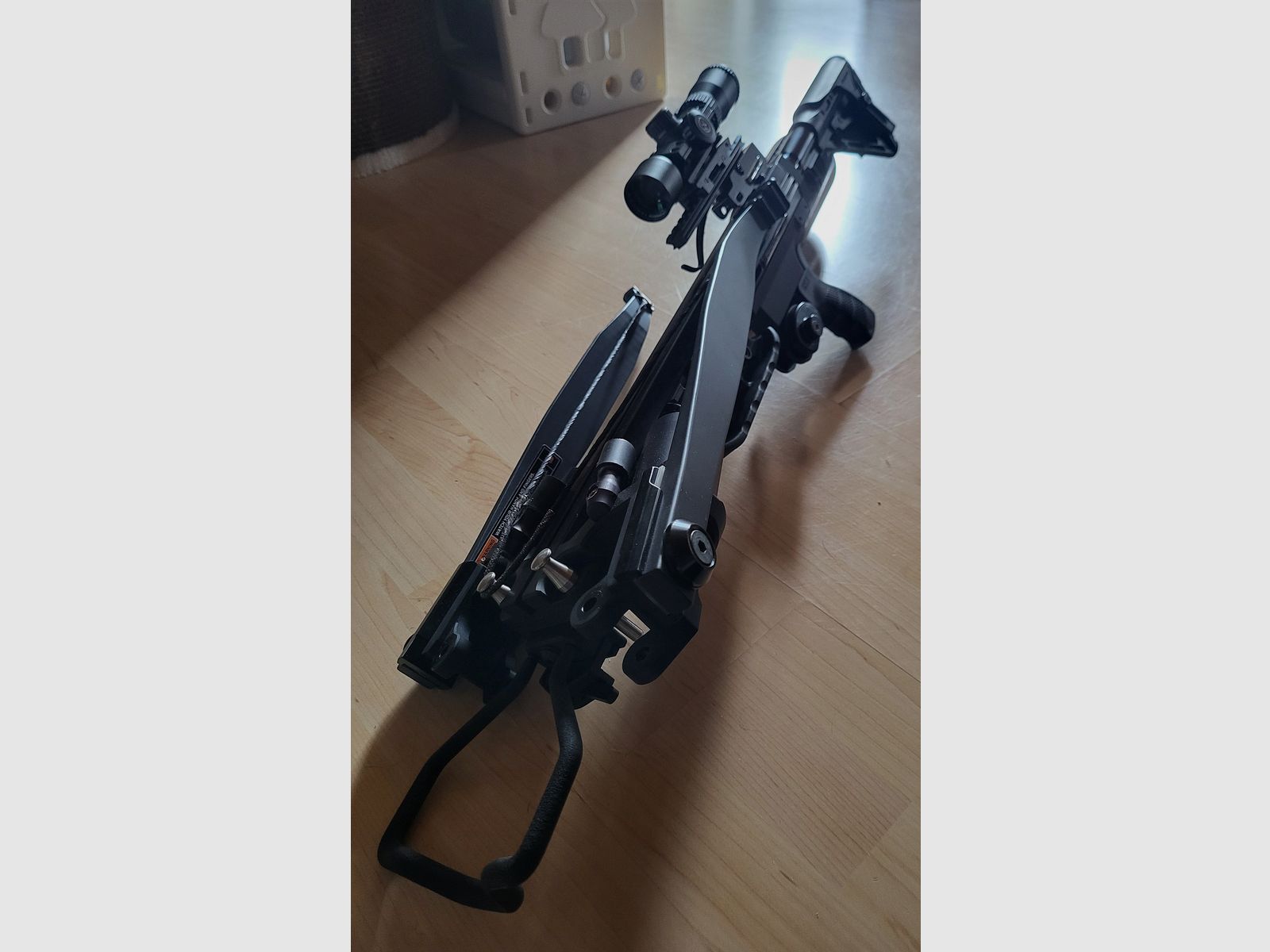 Steambow ONYX – PowerUnit | Selbstspannende Armbrust | inkl. Ersatzsehne & Köcher 