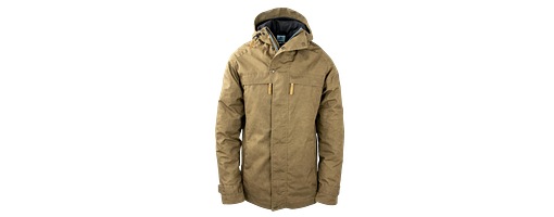 Waldkauz STEINKAUZ Outdoorjacke "Windfang", Khaki