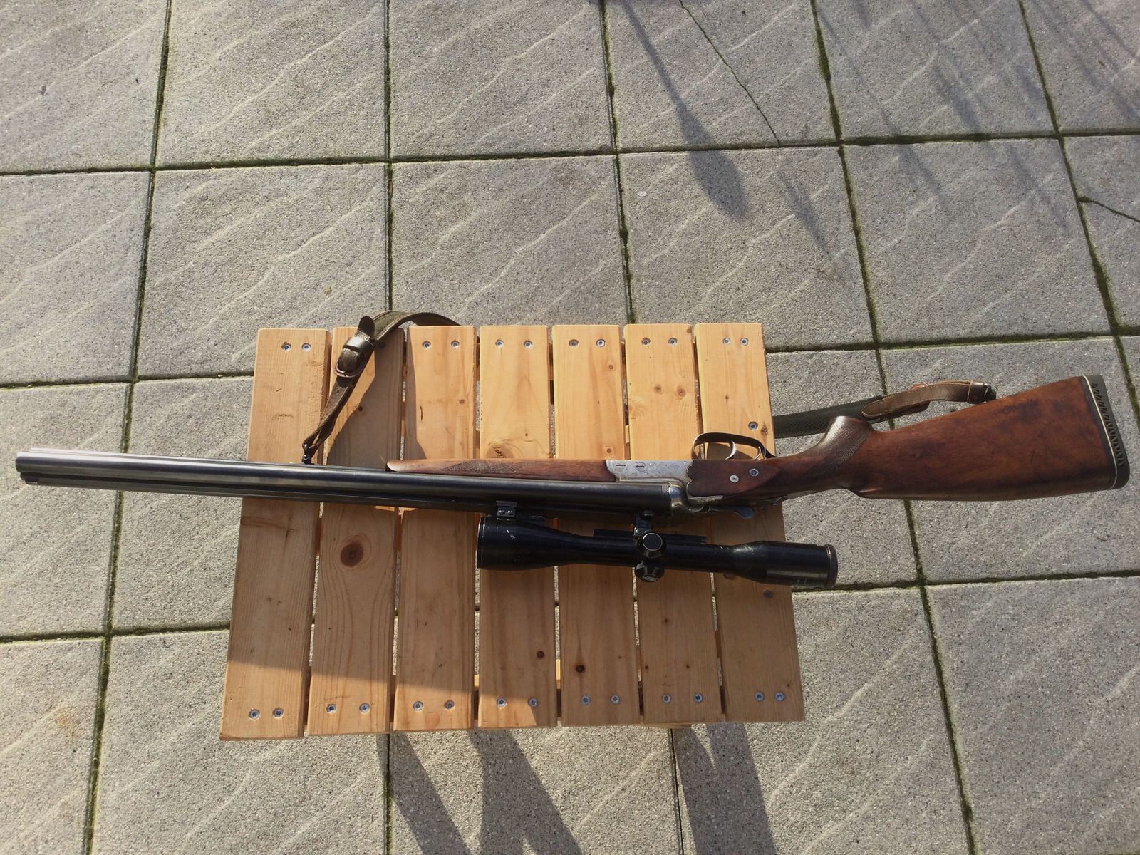 Suhl drilling Fortuna 8x57 IRS, 12/70