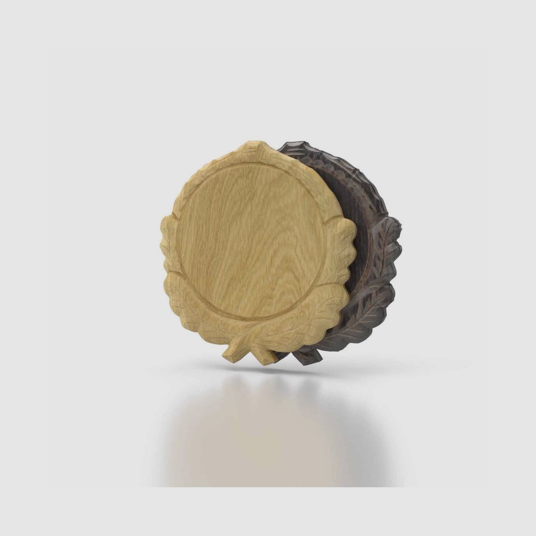 Plaquette voor Wildzwijnverdedigingen Sculptures - 14 cm