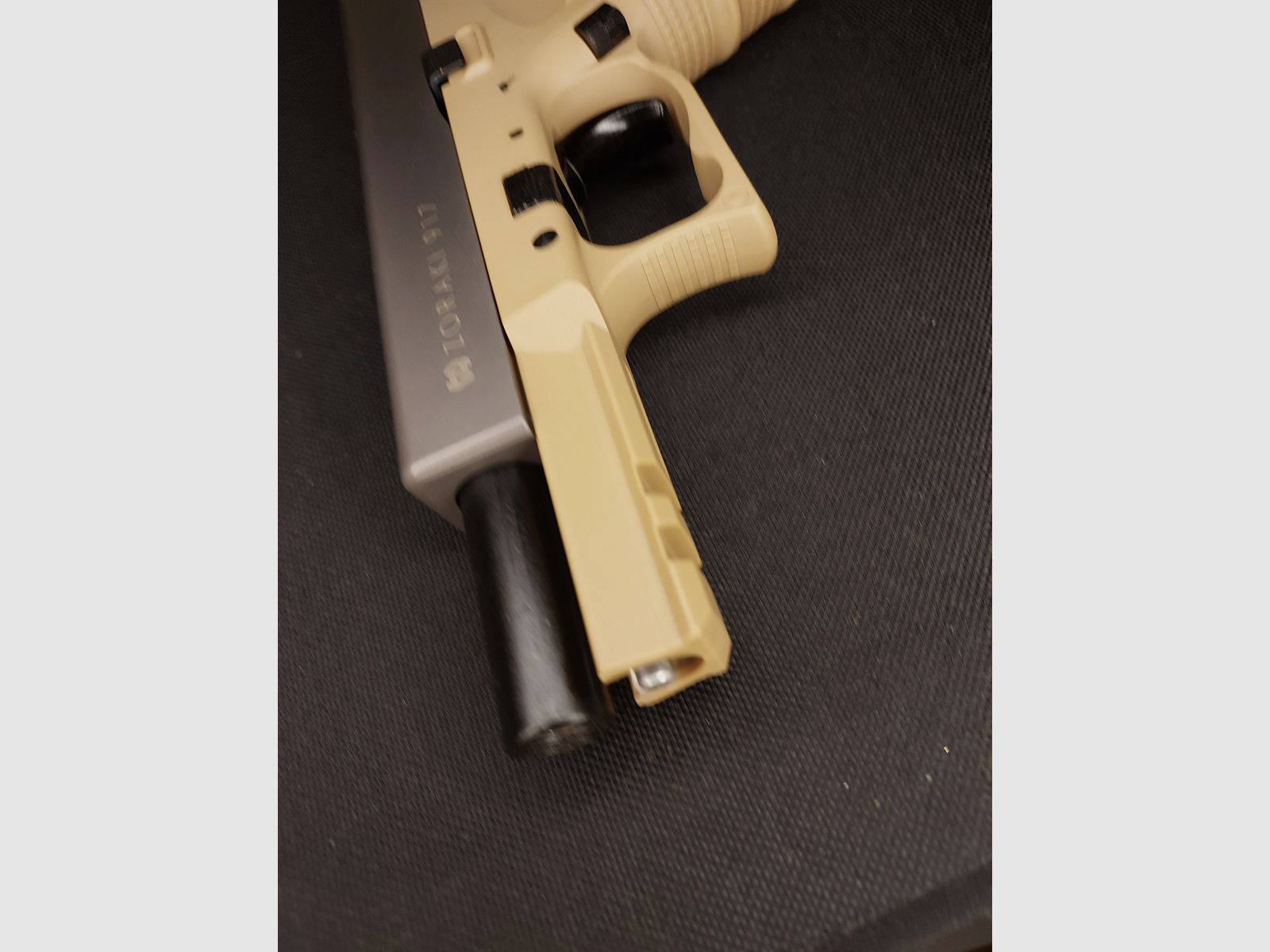 Zoraki 917 pistola de fogueo 9mm P.A.K. desierto TAN TITANSCHLITTEN (PTB 1023)