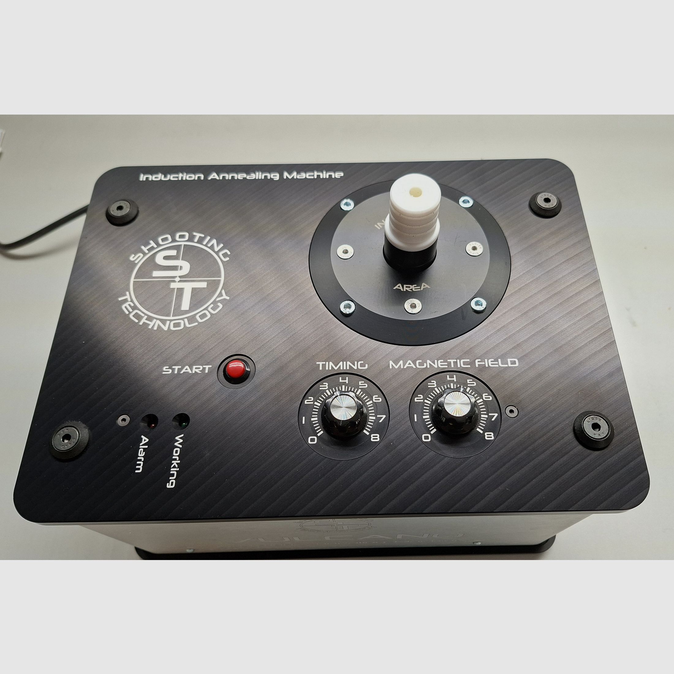 Induction case annealer Vulcano ST Shooting Technology simile AMP Annealer