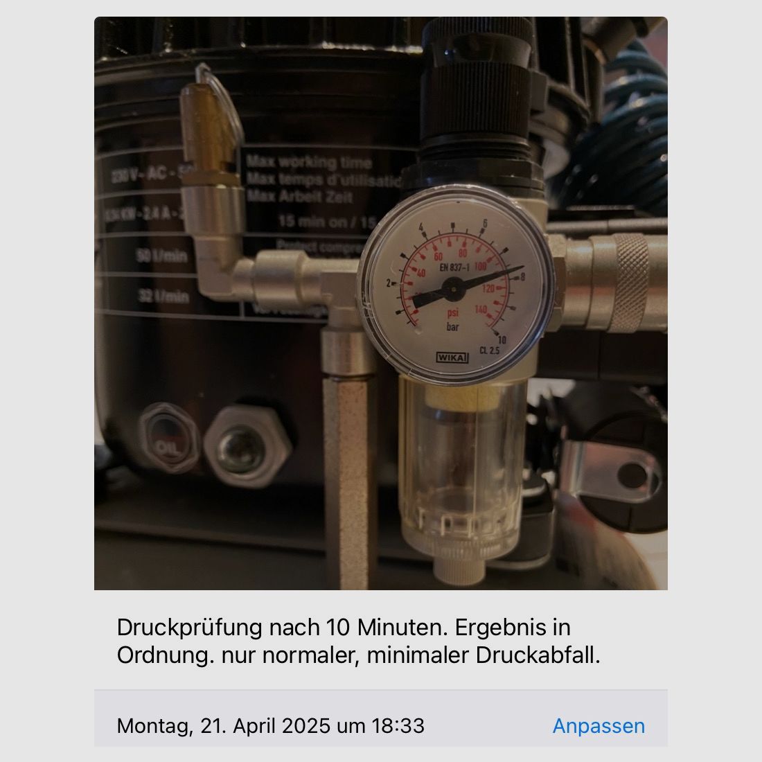 Schneider Kompressor Silent-Master SEM 50-8-9 W - Flüsterkompressor!