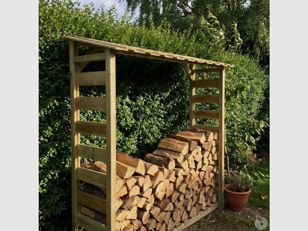 Drewutnia 1,8 stér 170 x 46 x 182 cm, zdjęcie 5 z 9