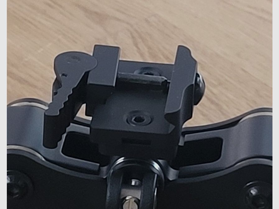 Bears Bipods Standart ohne Erddorn, Upgrade mit Schnellverstellung