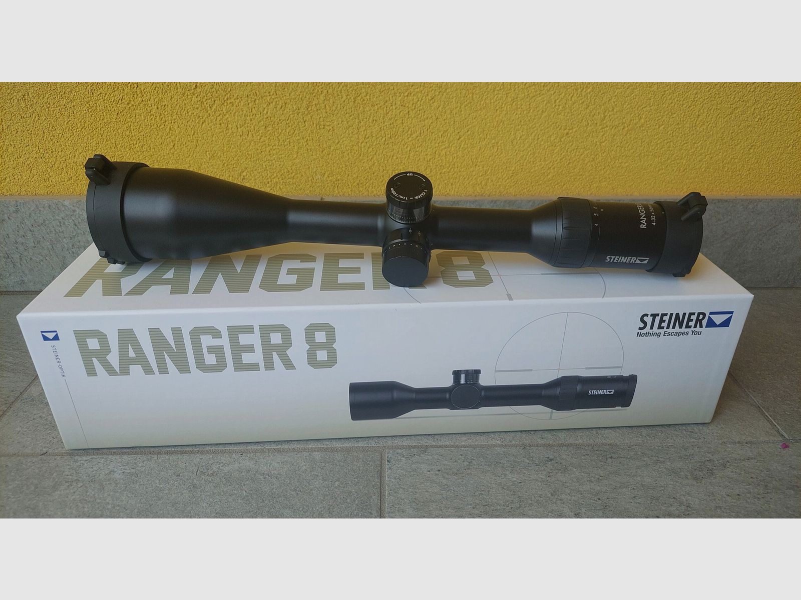 STEINER RANGER 8 Zielfernrohr 4-32X56 mit ballistischem Turm