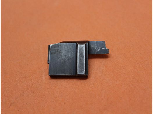SURPLUS Luger P06: Deckplatte Schweiz komplett m. Winkelhebel + Stift