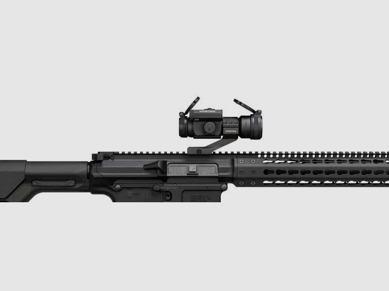 Vortex Strikefire II with Cantilever Mount 1/3 Co-Witness - red