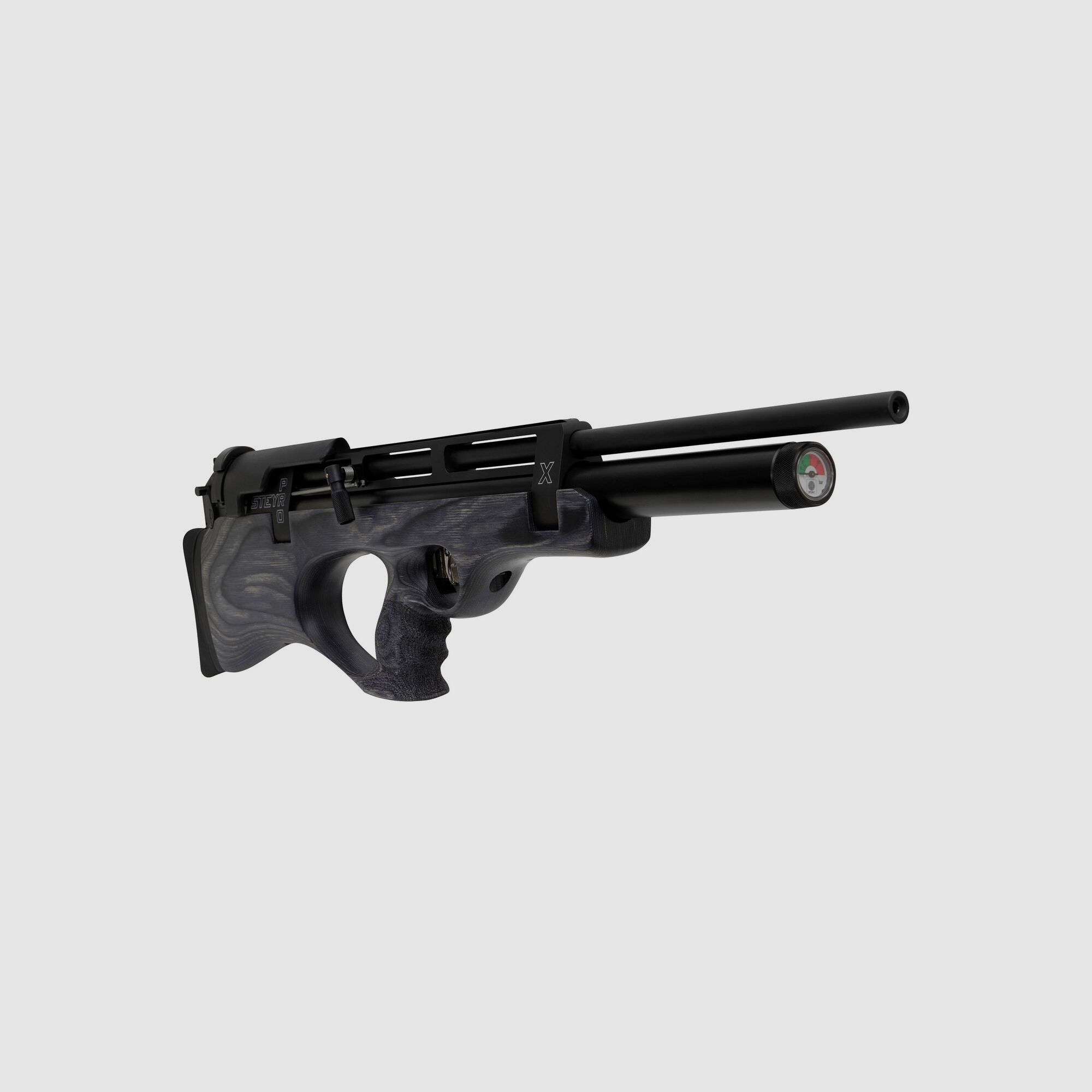 Steyr air rifle PRO X with laminated wood stock