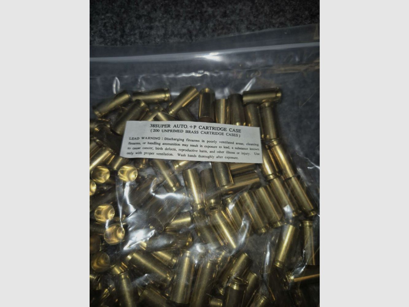 PMC Hülsen Kaliber 38 SA