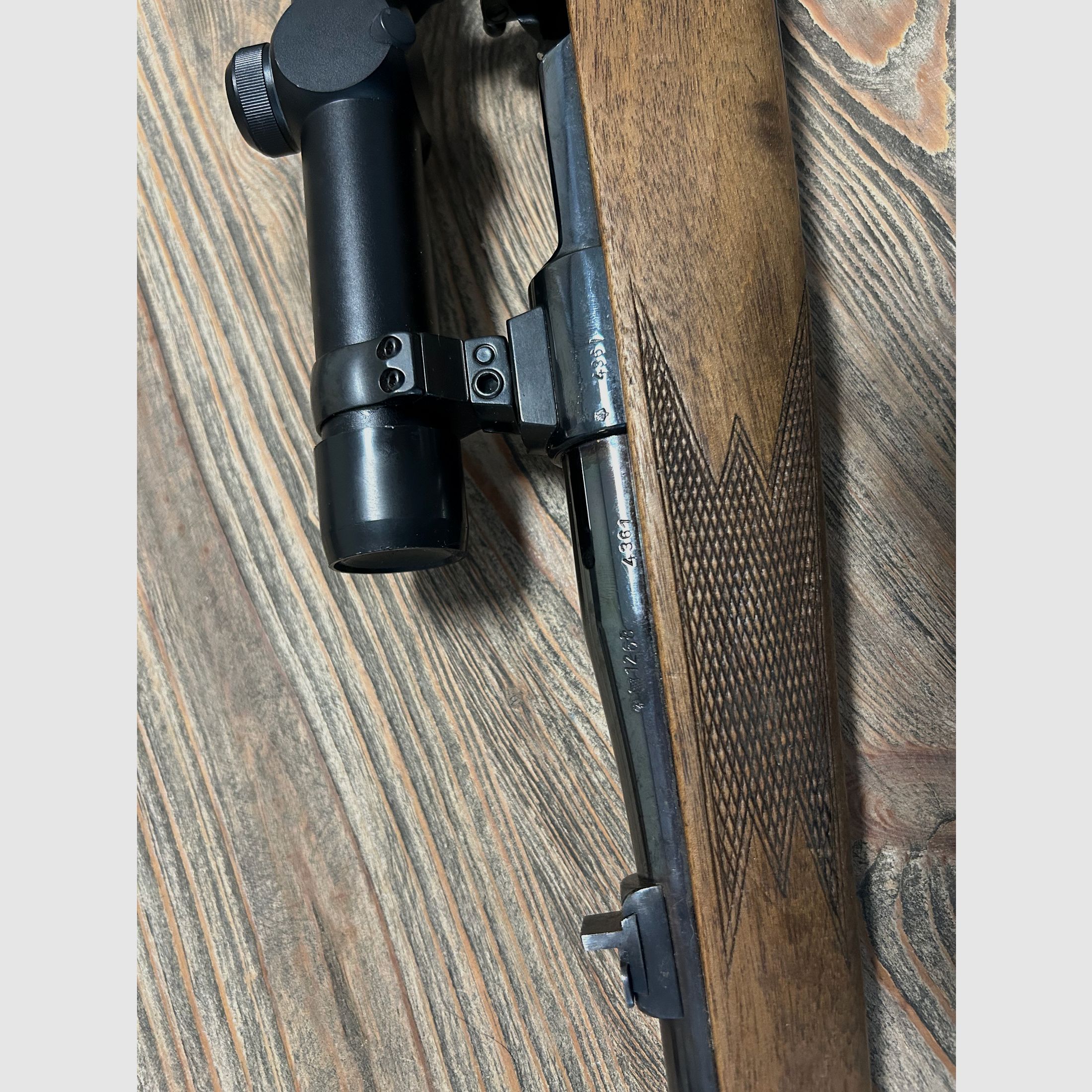 AKAH Rep. Büchse K98 7x64 mit Zielfernrohr RWS Premium 1.25-4x24
