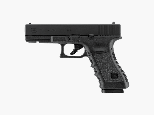 PIST GLOCK 17 GEN5 MOS CO2 KAL BB/4,5MM < 3,0 J SCHWARZ OHNE MONTAGE