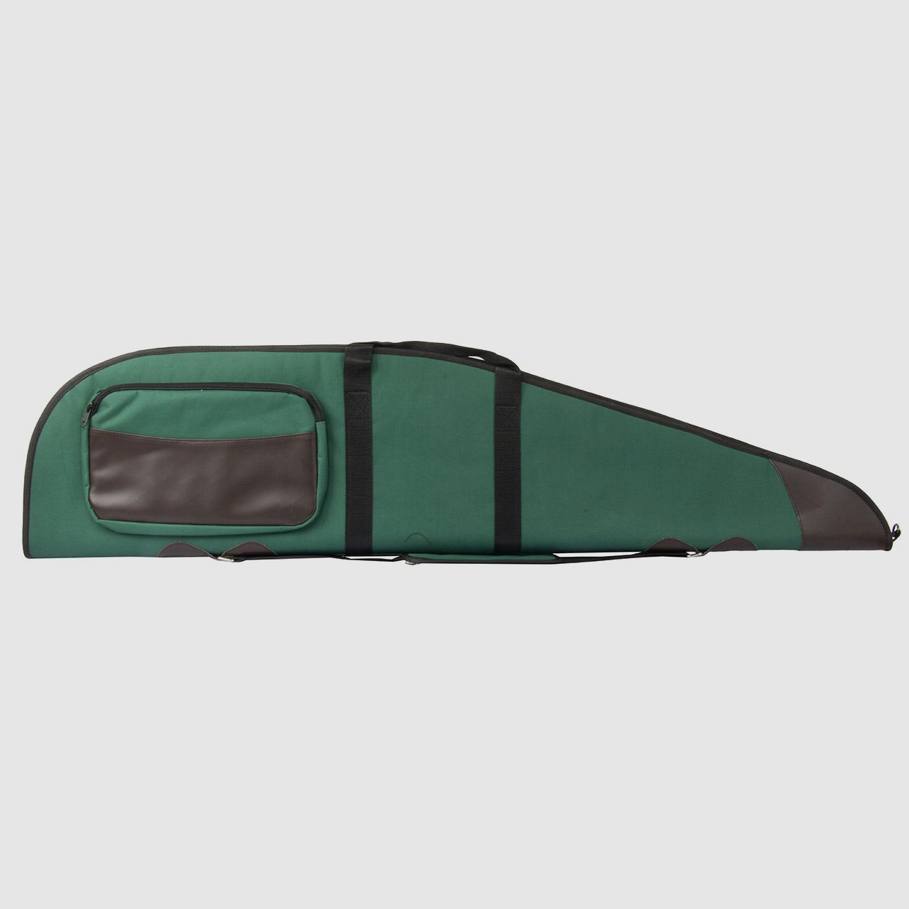 Gewehrfutteral Gewehrtasche 117 x 25 cm abschlieĂźbar Polyester grĂĽn braun schwarz fĂĽr Waffen mit Zielfernrohr