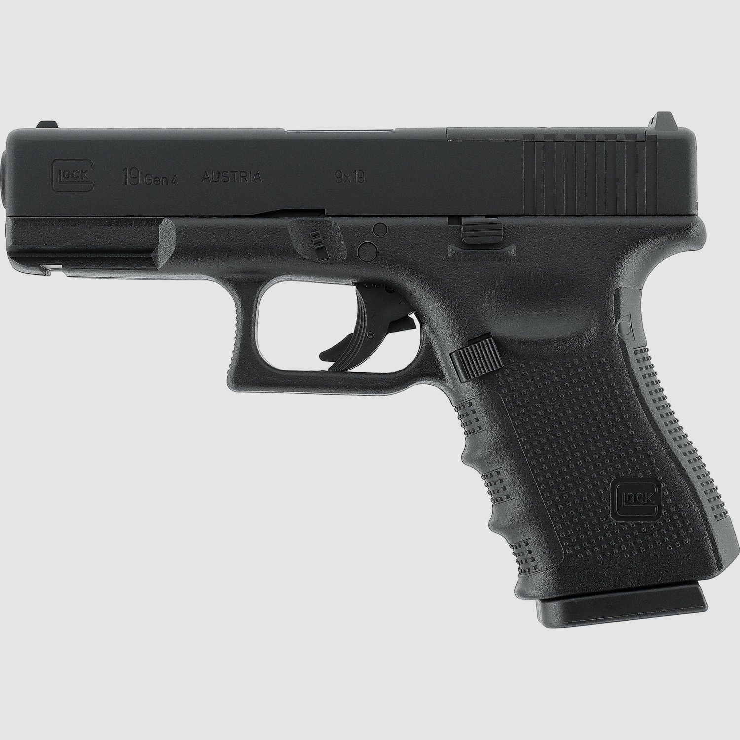 GLOCK 19 Gen4 MOS, < 2.0 J, CO₂