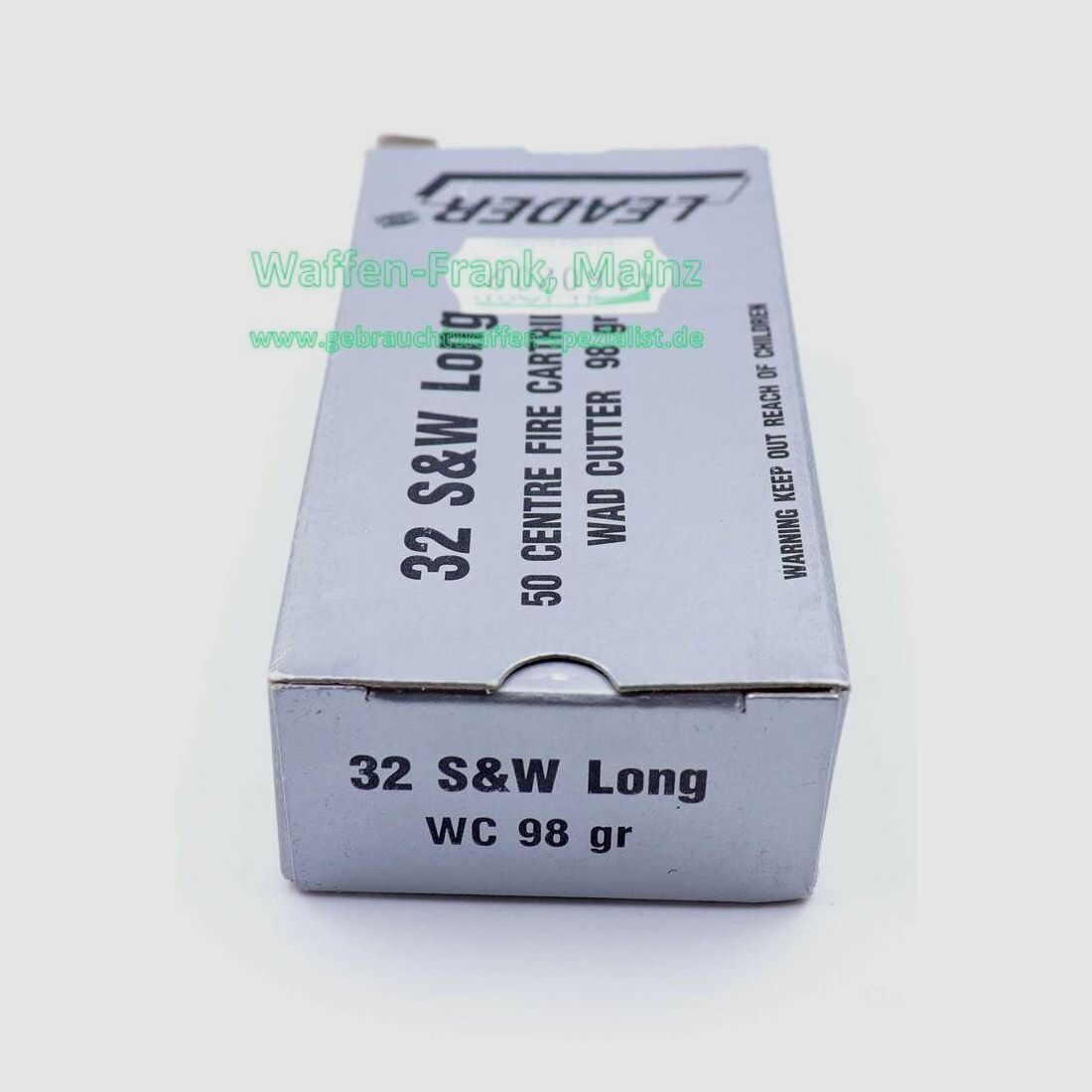 Leader, Made in Europe Revolver/Pisolenmunition .32S&Wlong/WC 58grs.