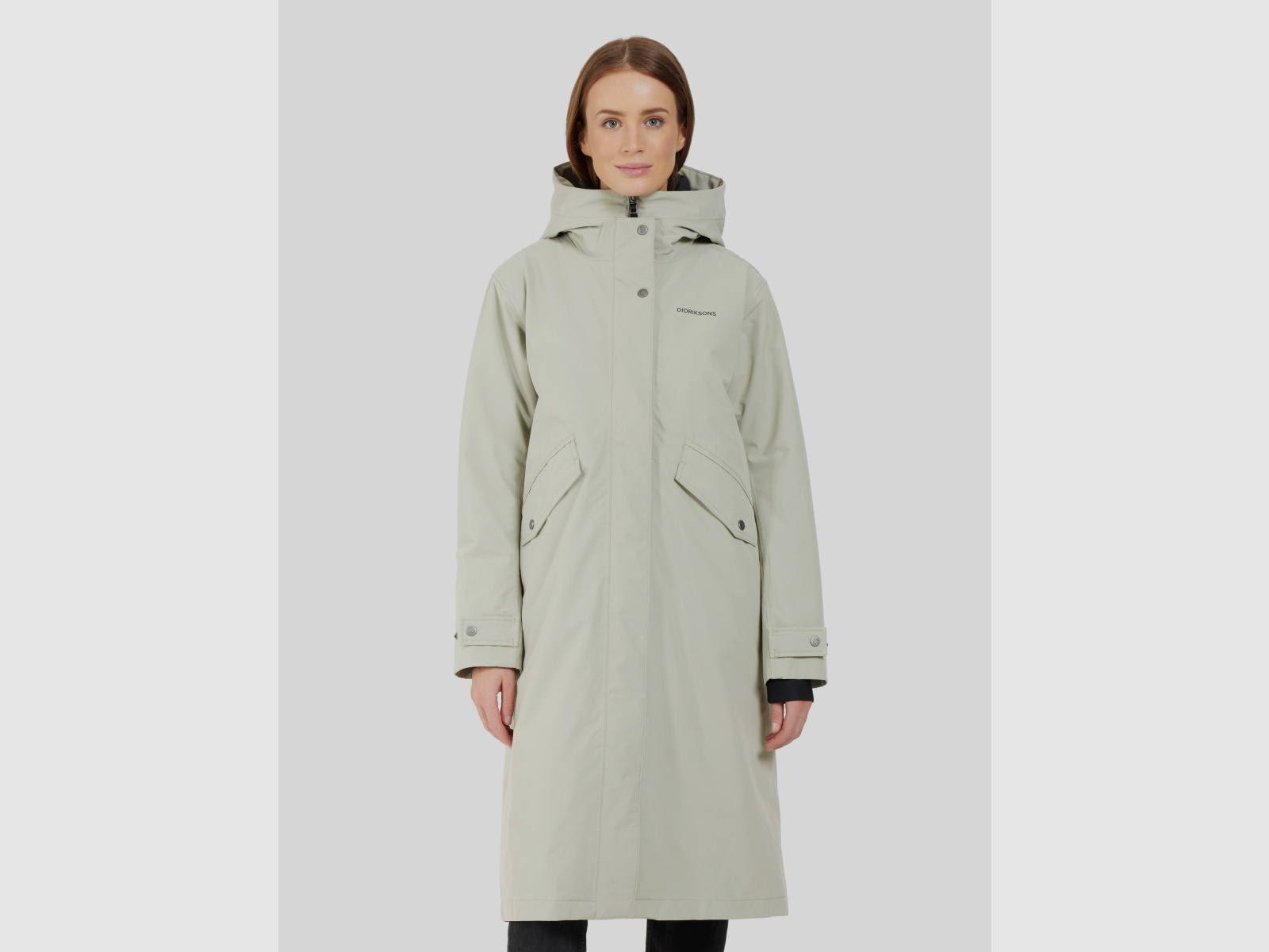 DIDRIKSON Mia Parka Long Foglia appassita