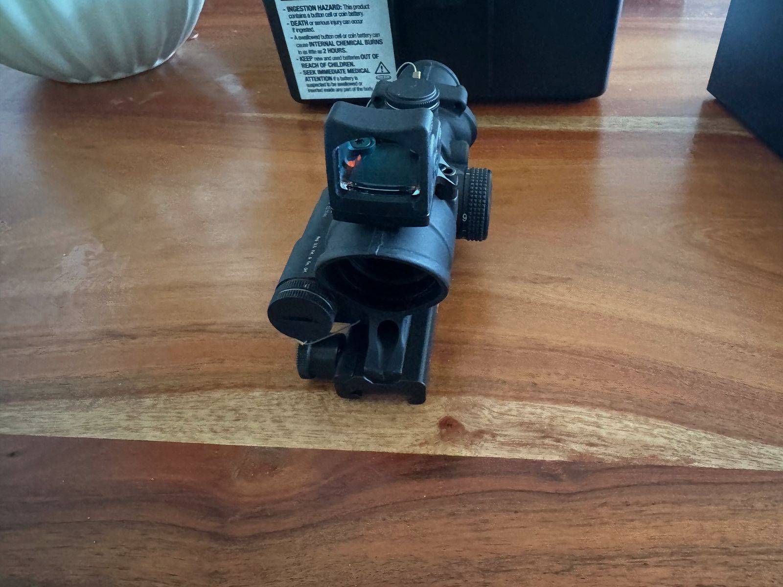 Trijicon ACOG 4x32 LED (.223 Reticle) + RMR Type 2 (3.25 MOA) – ABSOLUT NOWY I NIGDY NIE UŻYWANY w OVP