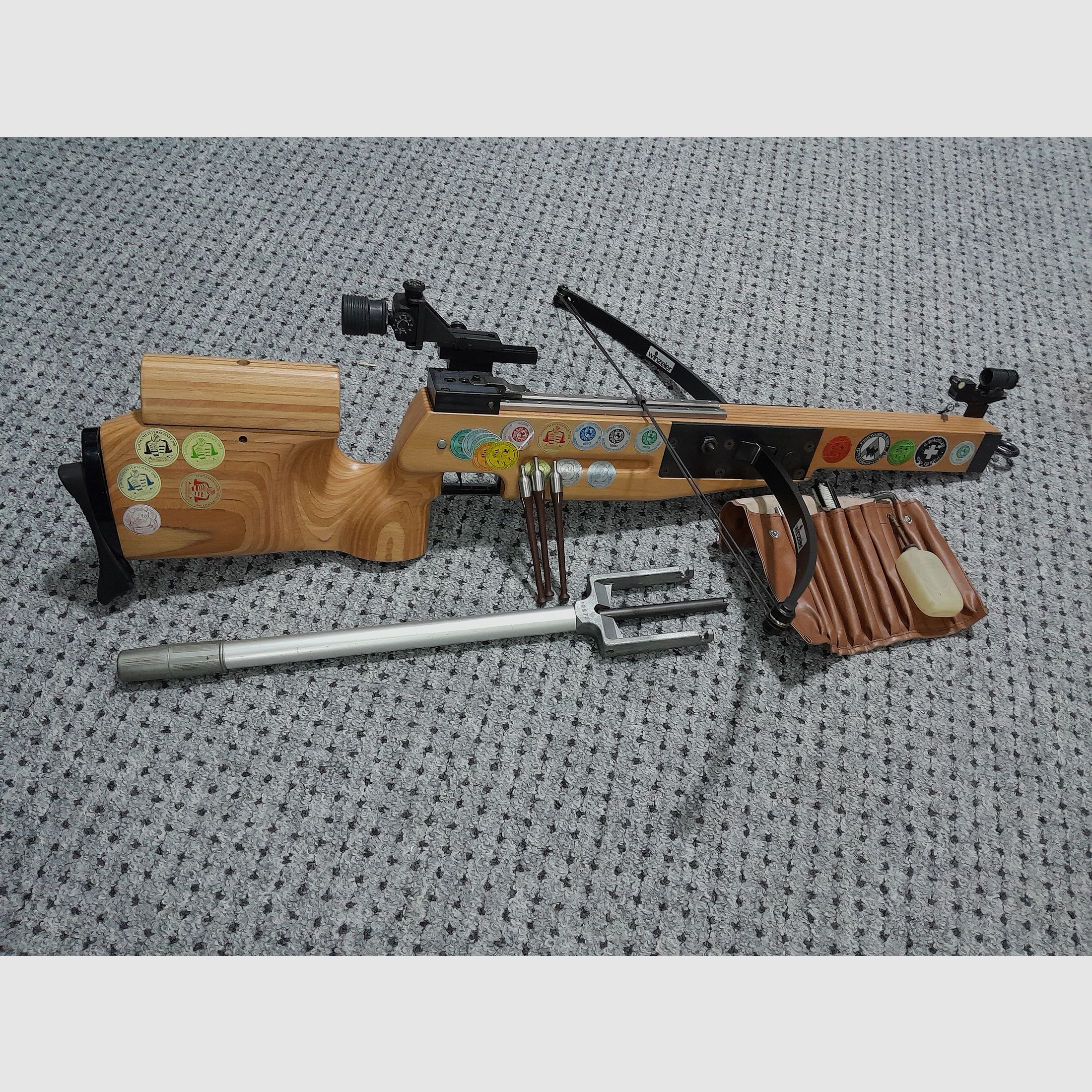 winzeler 10m ballesta deportiva con accesorios ver imágenes