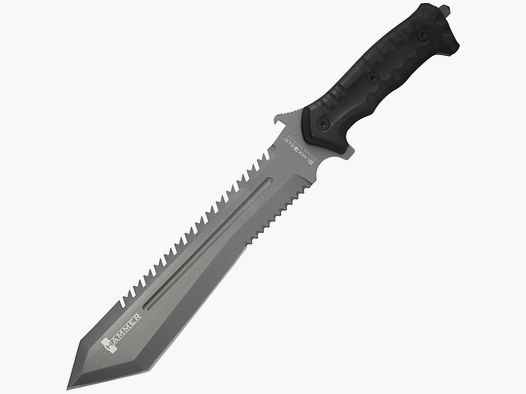 Zwarte Veld HAMMER Overlevings-Machete