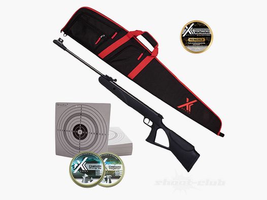 Diana Two-Sixty Fucile ad Aria Compressa 4,5mm Diabolo Set di Custodie