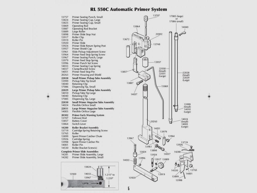 13979 - Primer Retaining Pin Spring, image 2 sur 3