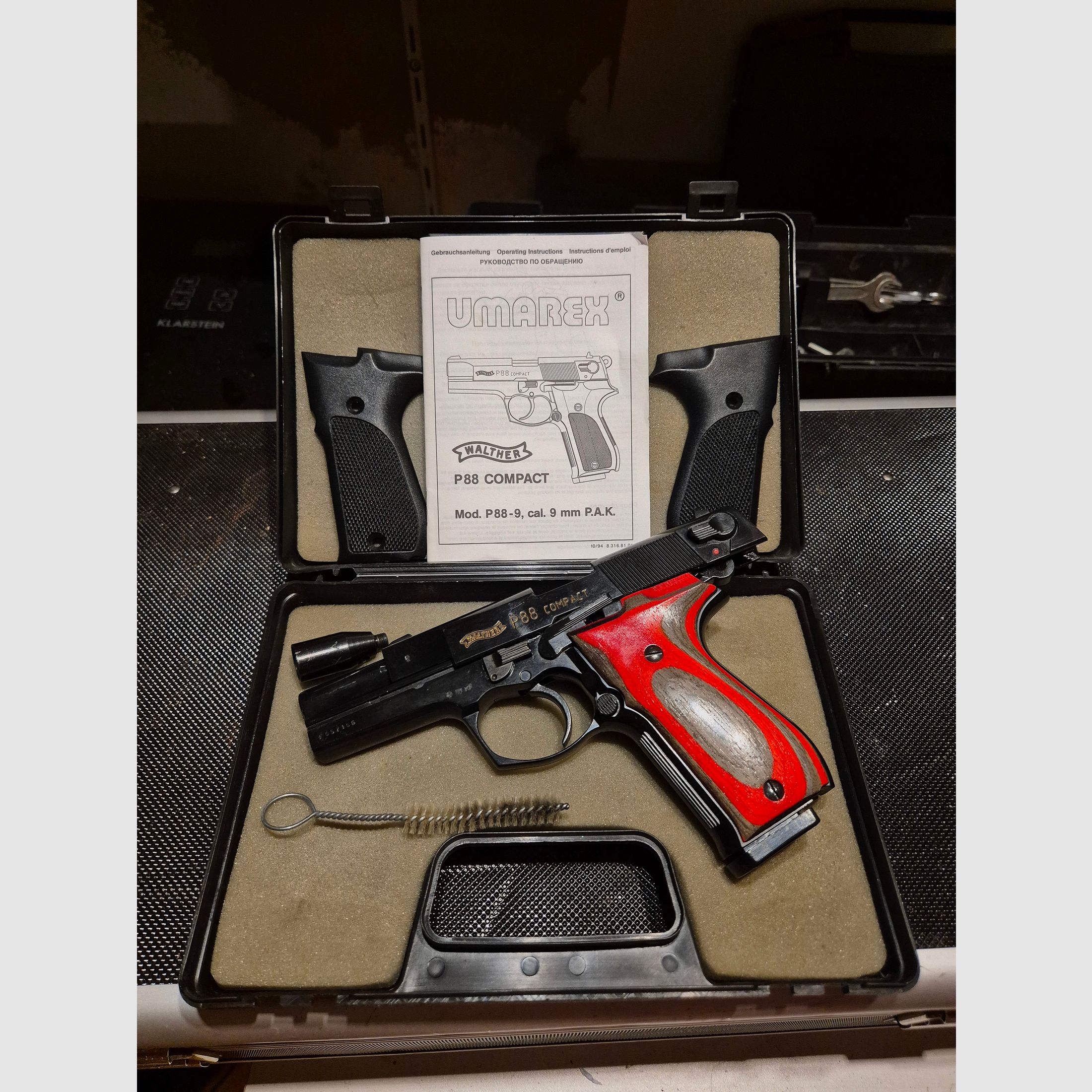 Walther P88-9 kompakt Schreckschuss Sammlerwaffe