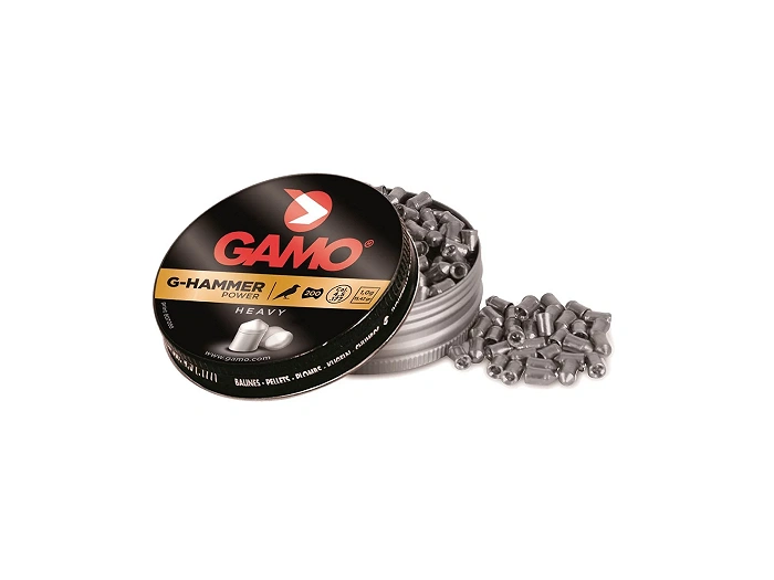 Diabolo-kogeltjes 4,5 mm GAMO G-Hammer puntig, 200 stuks, afbeelding 1 van 2
