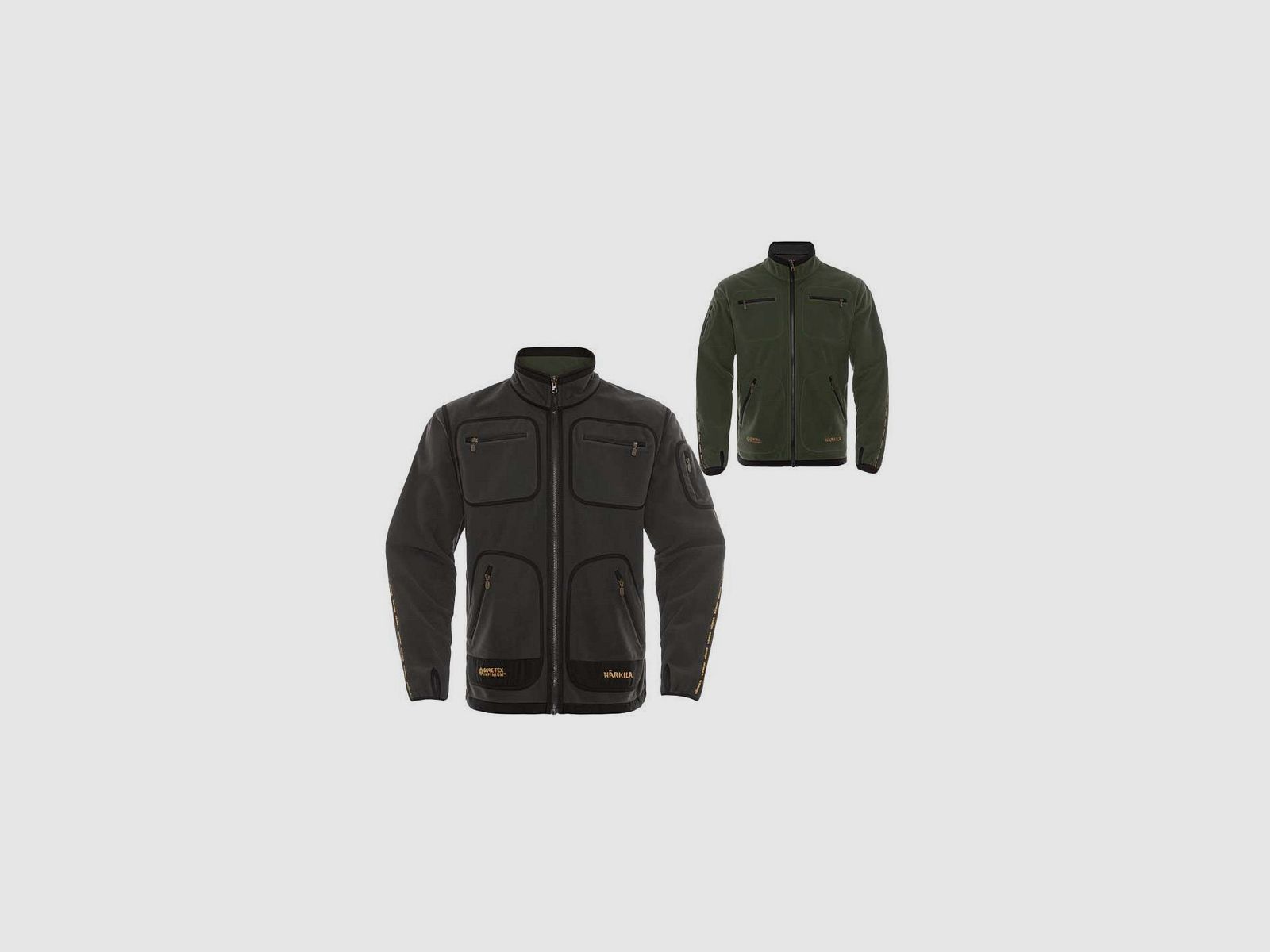 Veste Härkila KAMKO GRIS/VERT, image 3 sur 3