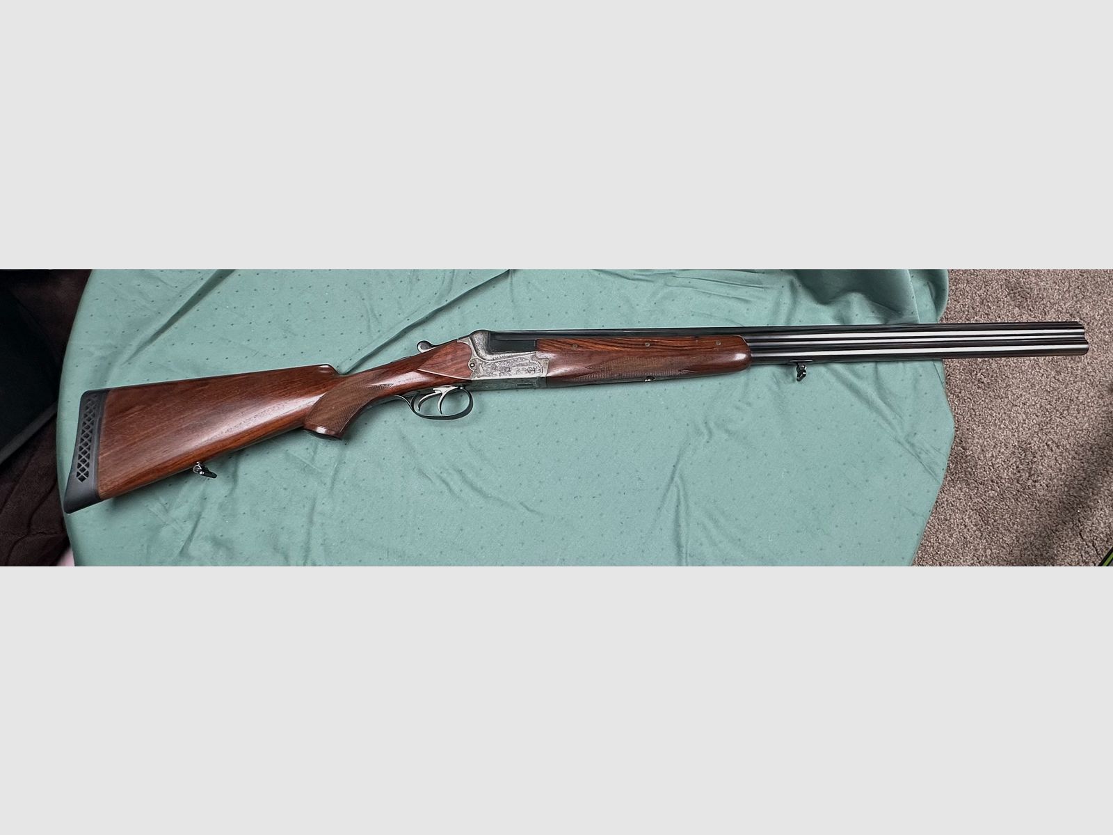 Merkel double-barrel shotgun 201 E, caliber: 12/70 with case, image 5 sur 6