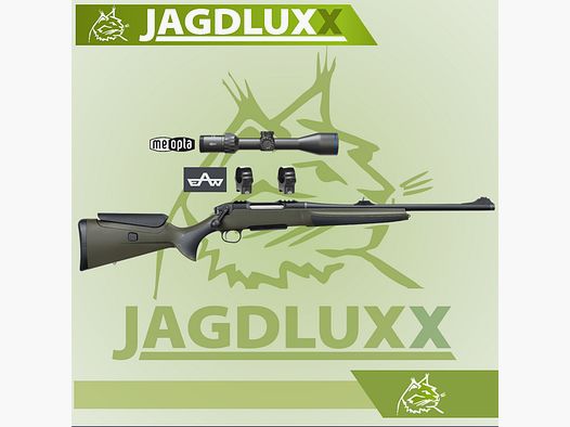 Haenel JAEGER NXT Composite 308Win compleet met Meopta Meohunter optiek