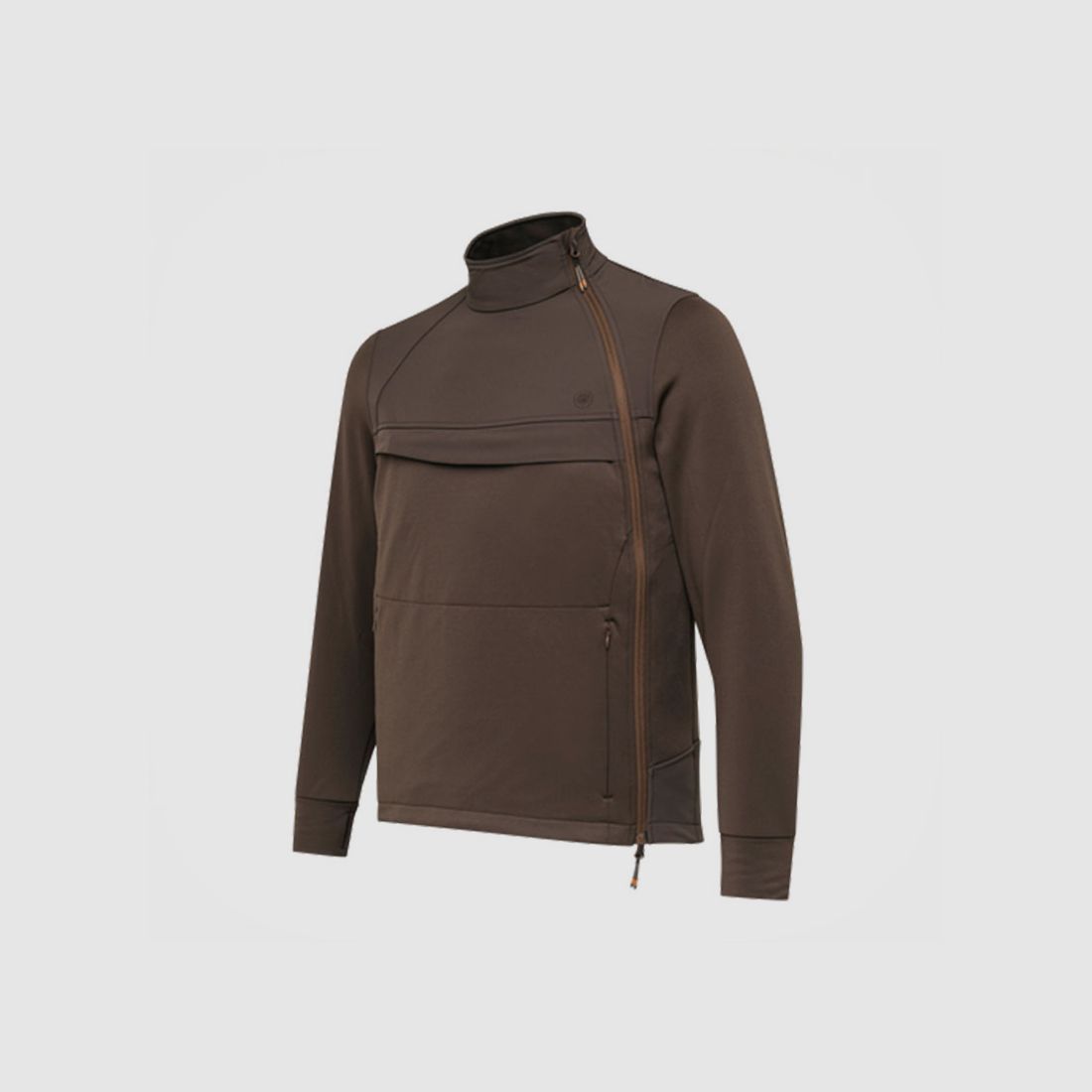 MAGLIA – BERETTA – BINOSTASH ANORAK FLEECE Brown Bark, image 1 of 5