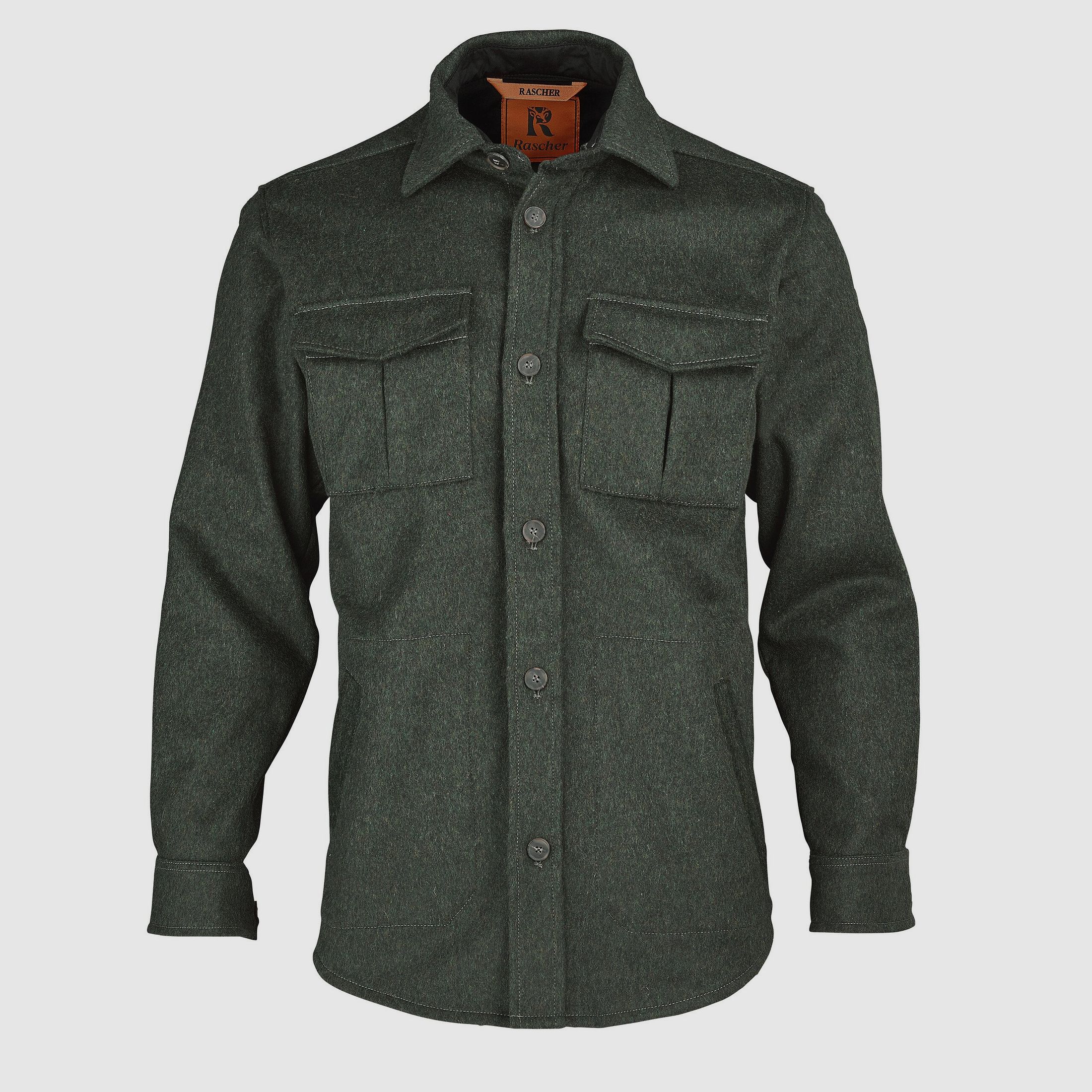 Snelle Loden Lange Mouwen Shirt Franz