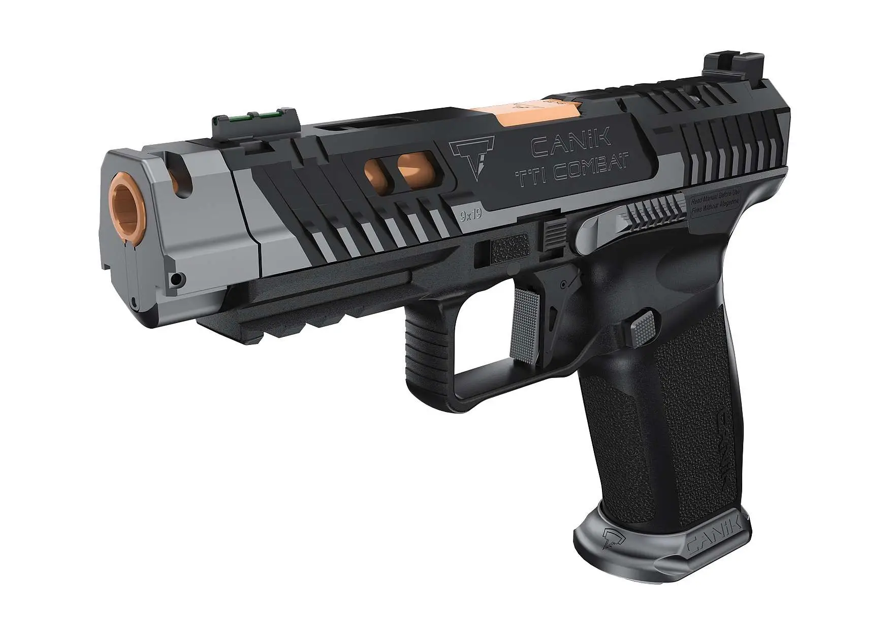CANIK – TTI COMBAT SMOKE – 9 LUGER, immagine 1 di 6