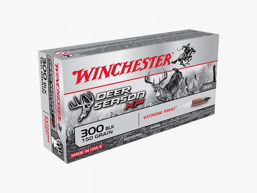 Winchester Dear Season XP .300 Blackout 150GR Extreme Point 20 cartridges