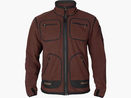 Hrkila Kamko Fleecejacke Rood / Groen