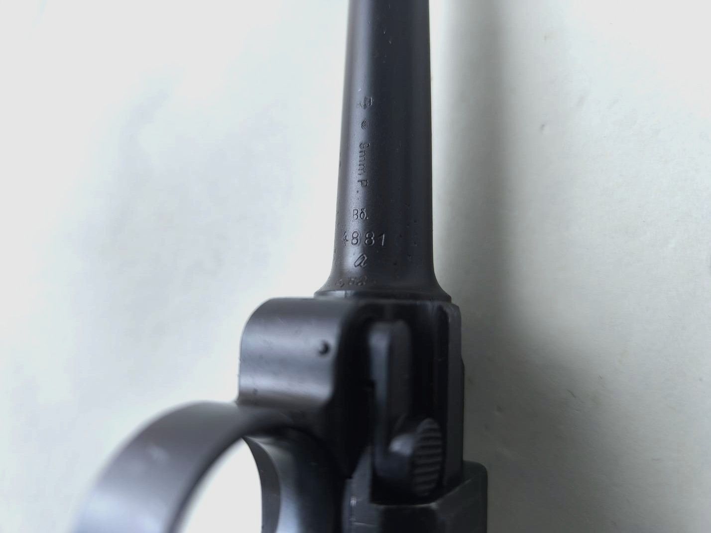 Mauser-Pistole P08 Modell 1908 Kal. 9 mmP – DWM 1913, Bild 5 von 11