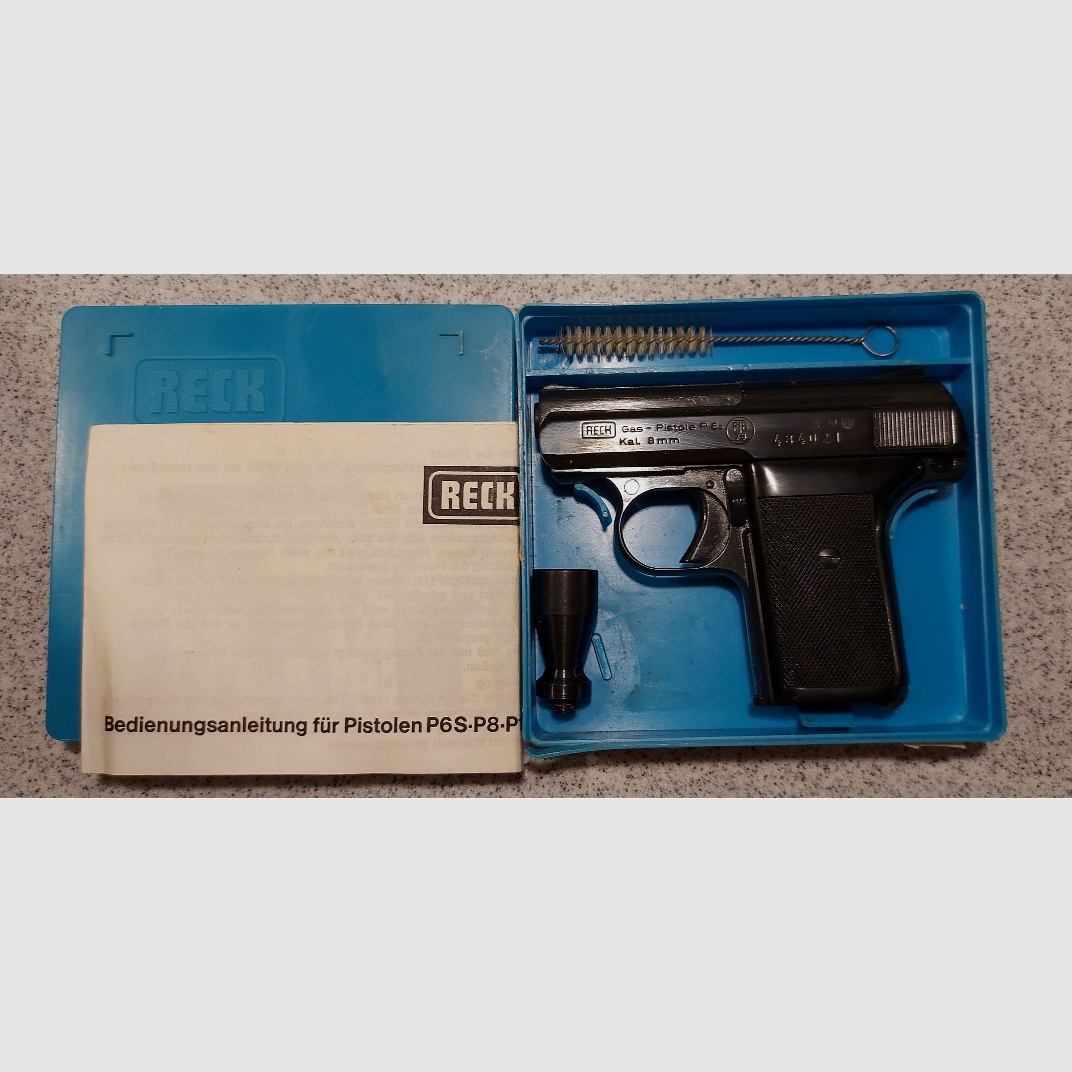 Reck Gas- Schreckschuss Pistole P6s