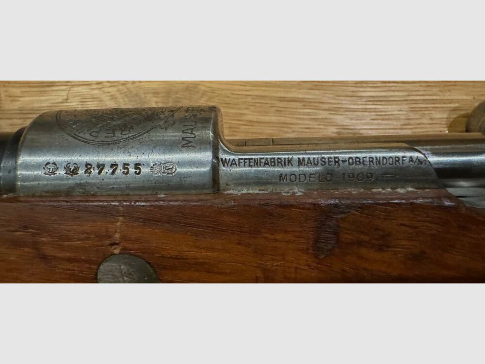 Mauser Oberndorf Arms Factory Model 1909, image 2 of 9