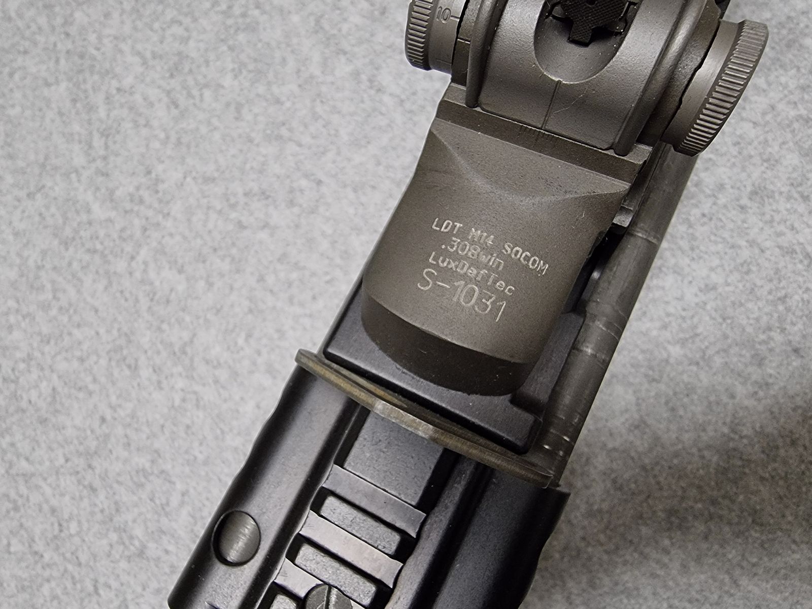 LuxDefTec LDT M14 Socom mit original Sage EBR Chassis + original Springfield Armory M1A Montage