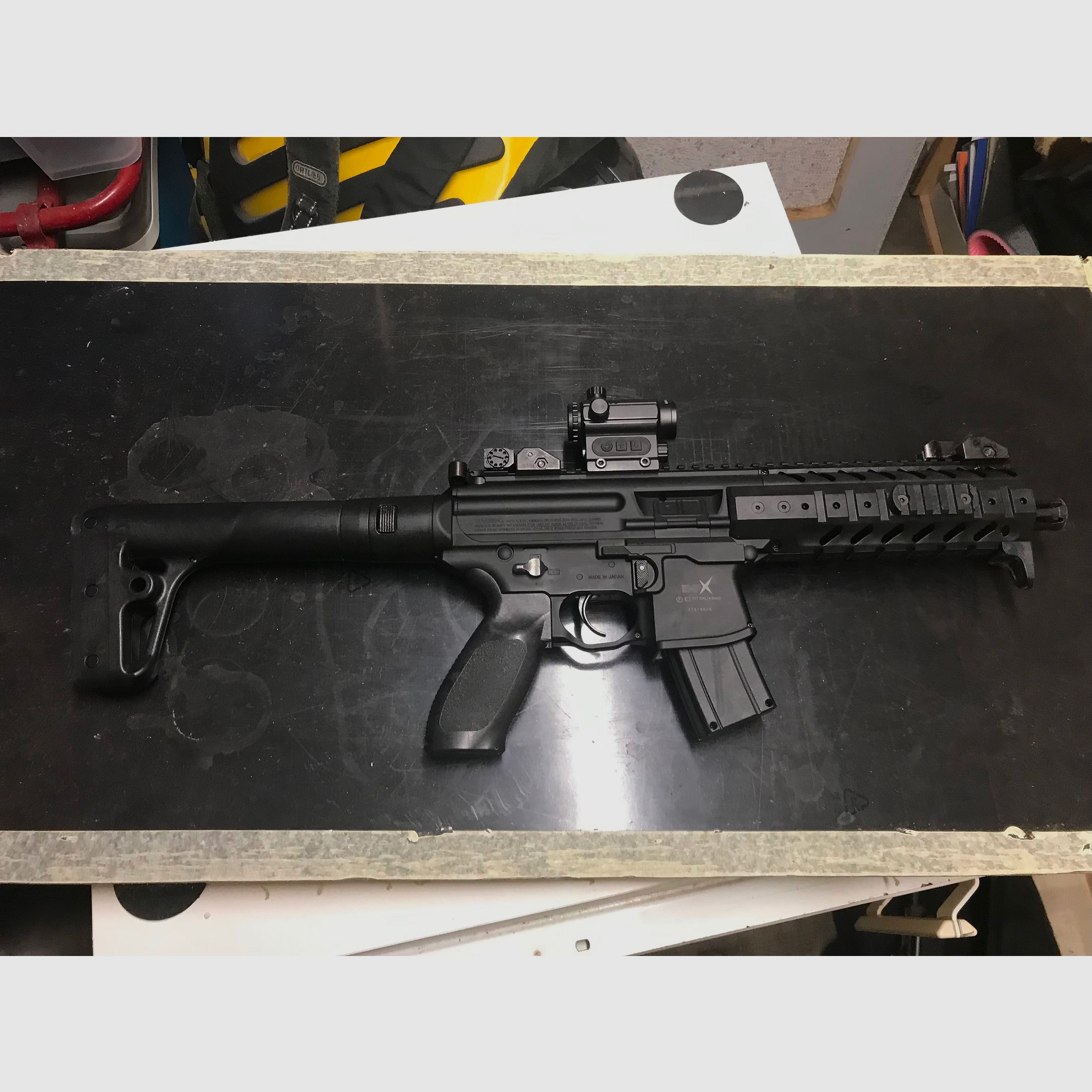 Sig Sauer MPX CO-2 Gewehr + Red Dot