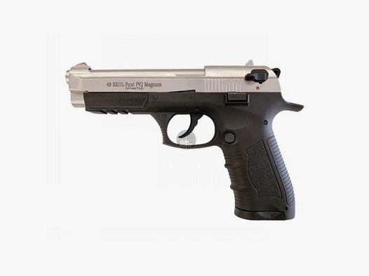 Schreckschuss - Gas Signal Pistole - EKOL Firat P92 Magnum Nickel - 9 mm P.A.K