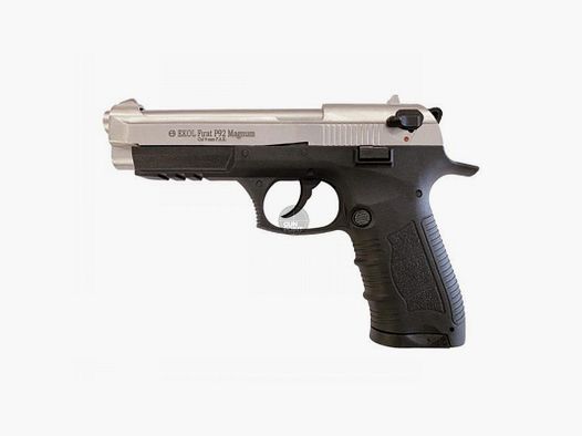 Schreckschuss - Gas Signal Pistole - EKOL Firat P92 Magnum Nickel - 9 mm P.A.K