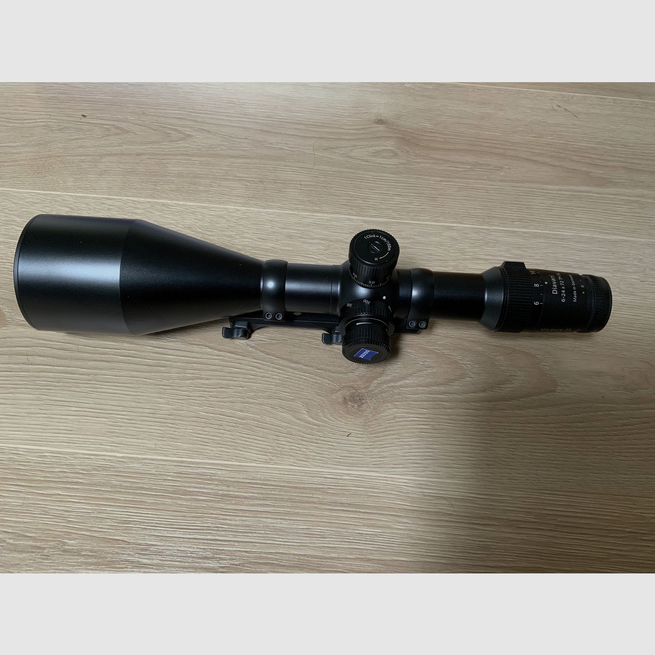 Victory FL Diavari 6-24x72 T* with ASV and Blaser saddle mount